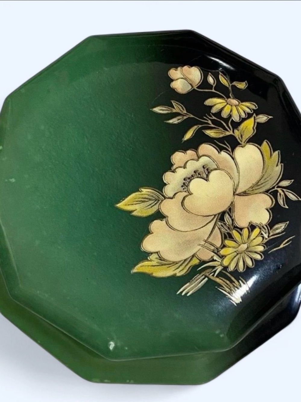 Vintage Mid-Century Italian Alabaster Trinket Box